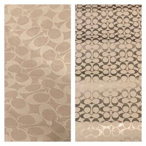 Coach Signature "C" wrapping & tissue paper - Please read description